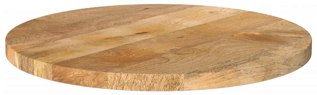 Tampo de mesa redondo Ø40x3,8cm madeira de mangueira maciça