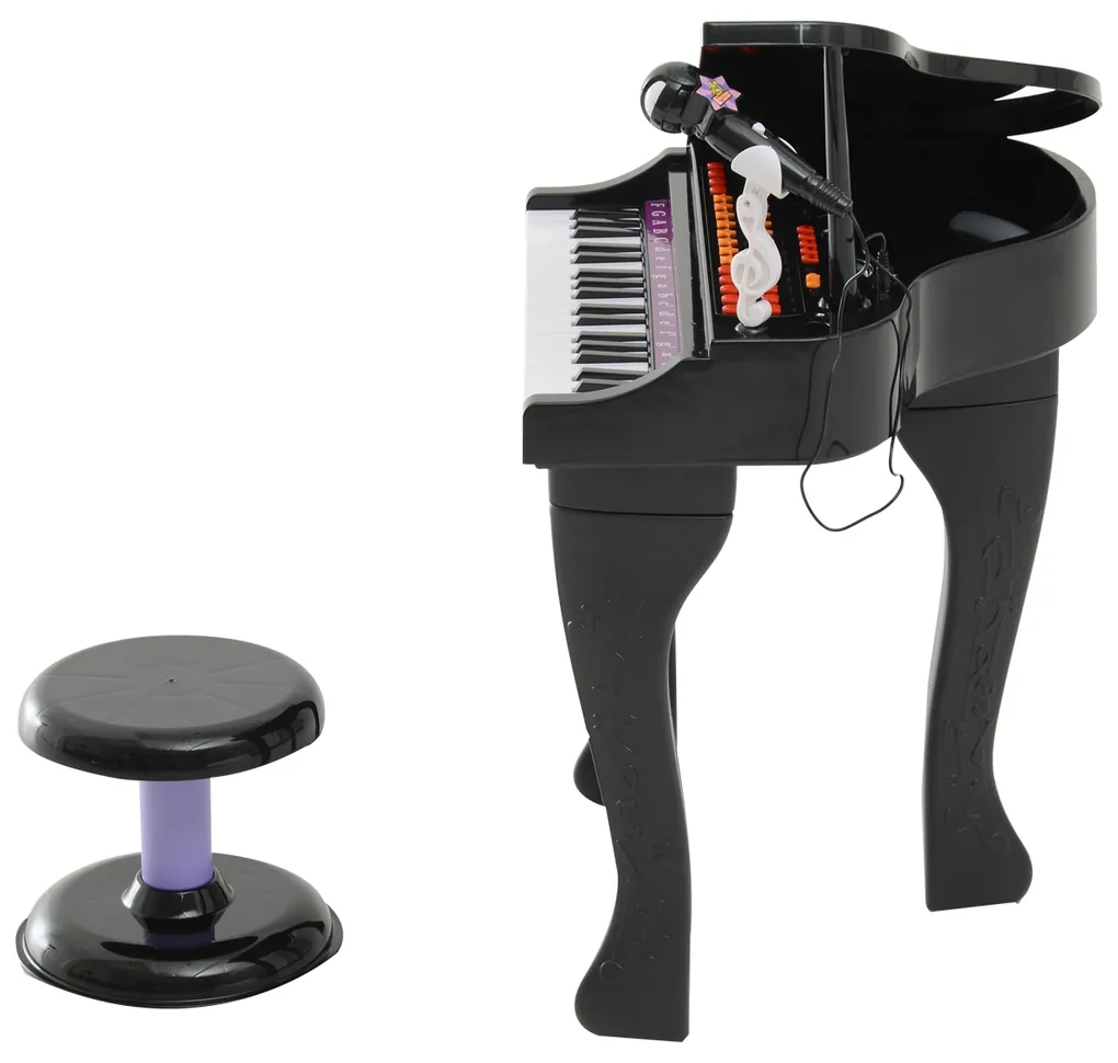 Piano Infantil com Microfone e Ligação MP3