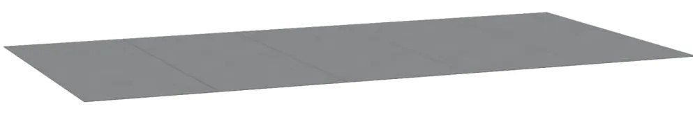 Pano para chão de piscinas 550x280 cm poliéster geotêxtil cinza