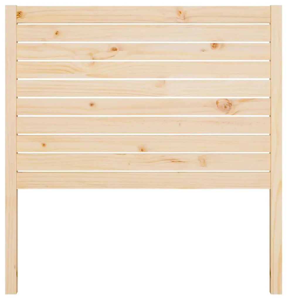 Cabeceira de cama 106x4x100 cm pinho maciço