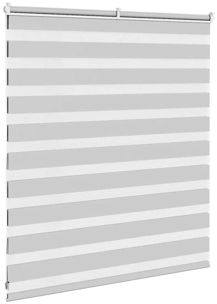 Cortina de zebra 130x100 cm largura do tecido 125,9cm poliéster