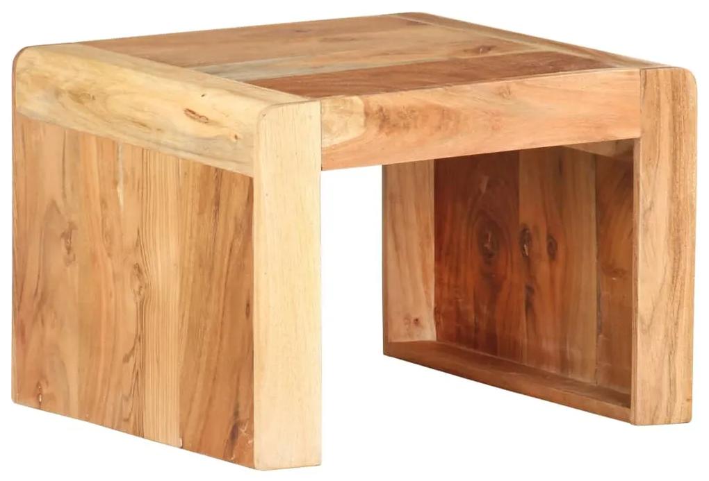 Mesa de apoio 43x40x30 cm madeira de acácia maciça