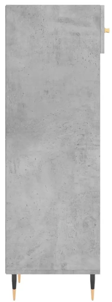 Sapateira 30x35x105 cm derivados de madeira cinzento cimento