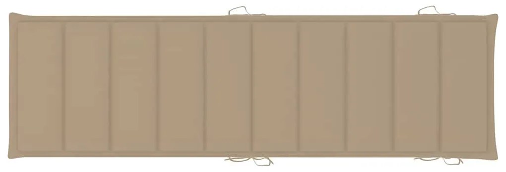 Espreguiçadeiras com almofadões 2 pcs madeira de acácia maciça