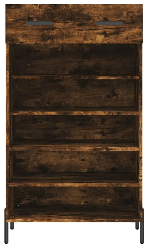 Sapateira 60x35x105 cm derivados de madeira carvalho fumado