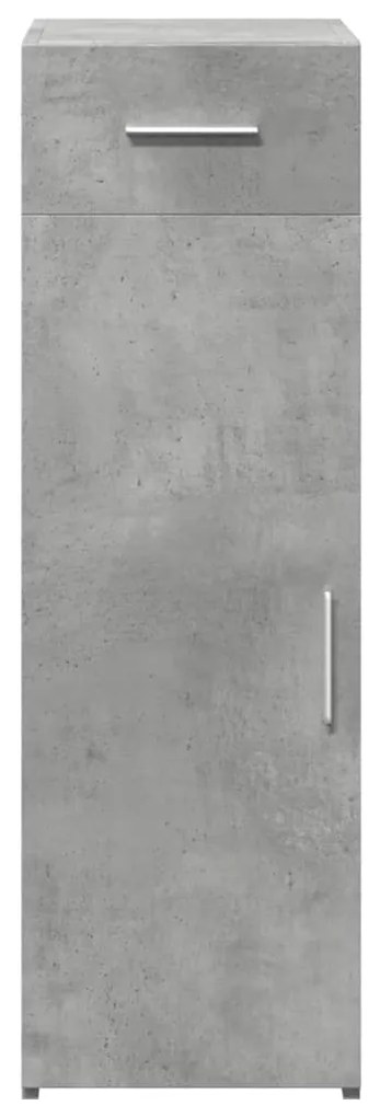 Aparador 30x42,5x93 cm derivados de madeira cinzento cimento