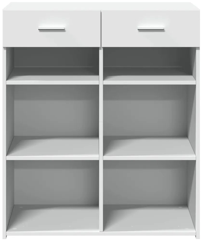 Aparador 80x42,5x93 cm derivados de madeira branco