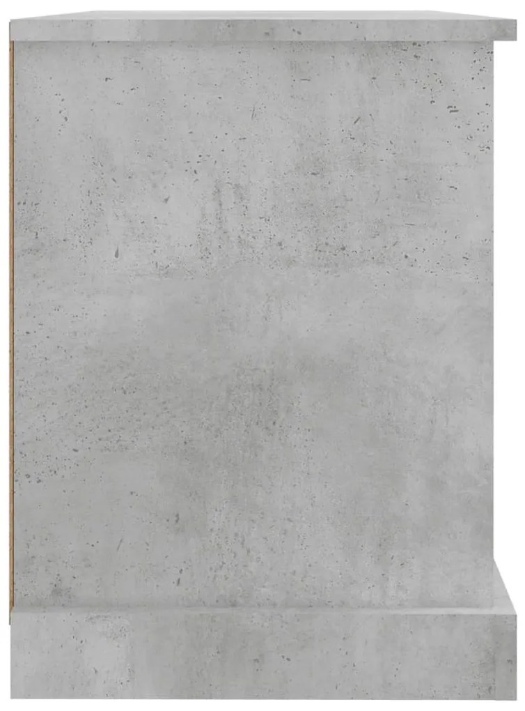 Móvel p/ TV 73x35,5x47,5cm madeira processada cinzento cimento
