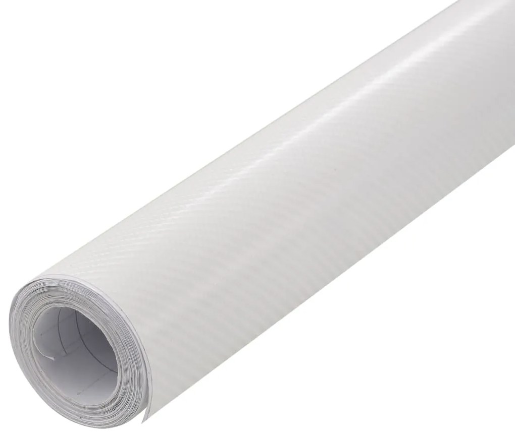 Películas para carro 2 pcs 100x150 cm branco 4D