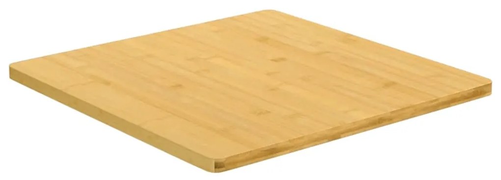 Tampo de mesa 40x40x1,5 cm bambu