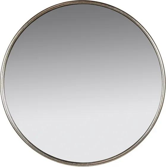 Espelho de parede Circle Prateado Cristal (76 x 76 cm)