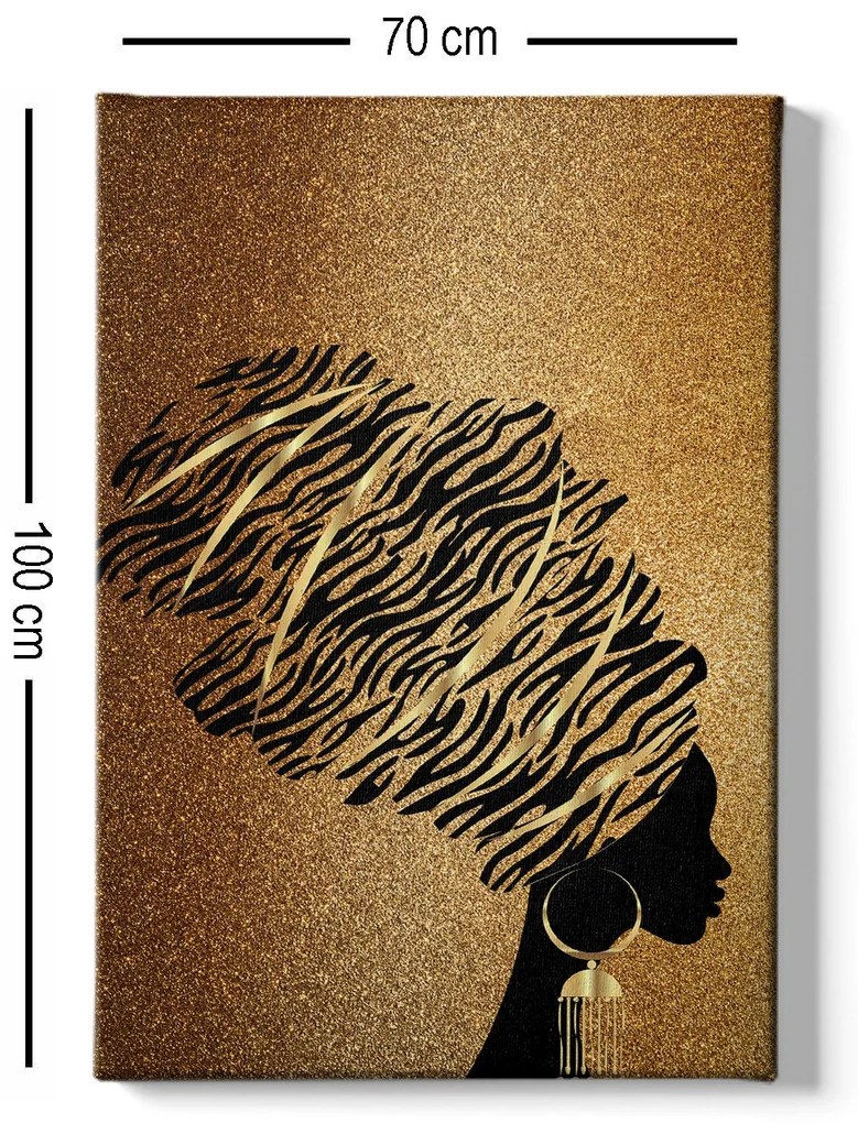 Pintura Decorativa em Tela 10629836844 – Multicolor – 70 x 100 cm