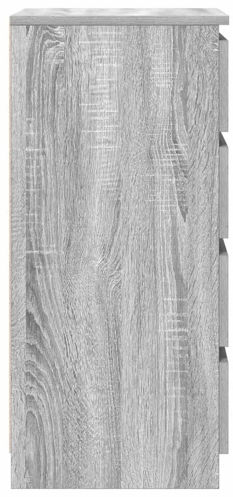 Aparador 37,5x35x76 cm derivados de madeira cinzento sonoma