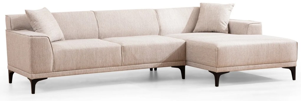 Sofá de Canto Petra – Branco – 145 x 250 cm