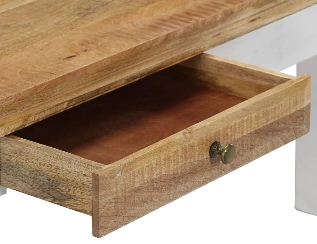 Mesa de centro 110x50x40 cm madeira de mangueira maciça