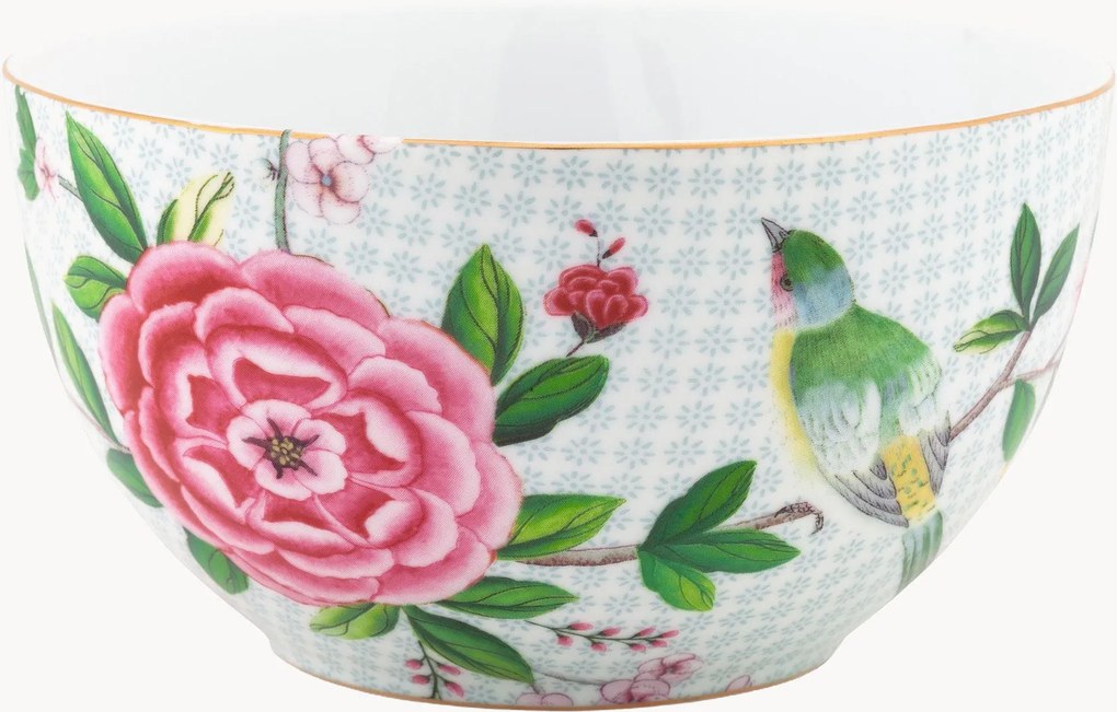Taças pequenas de porcelana Blushing Birds, conjunto de 2