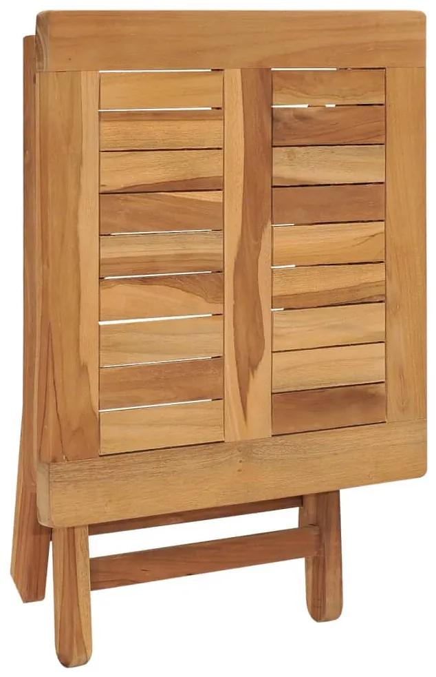 Espreguiçadeira com mesa madeira teca maciça