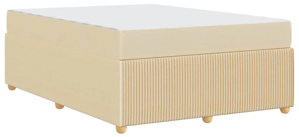 Estrutura da Cama Outros Creme 160 x 200 cm tecido