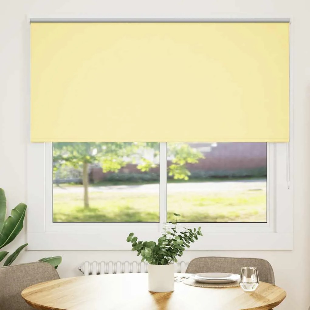 Persiana de enrolar 155x175 cm largura tecido 151,6cm poliéster