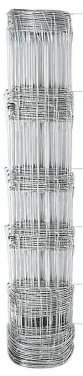 Postes de Cerca vidaXL 11 pcs U-Channel 80 cm Aço Galvanizado