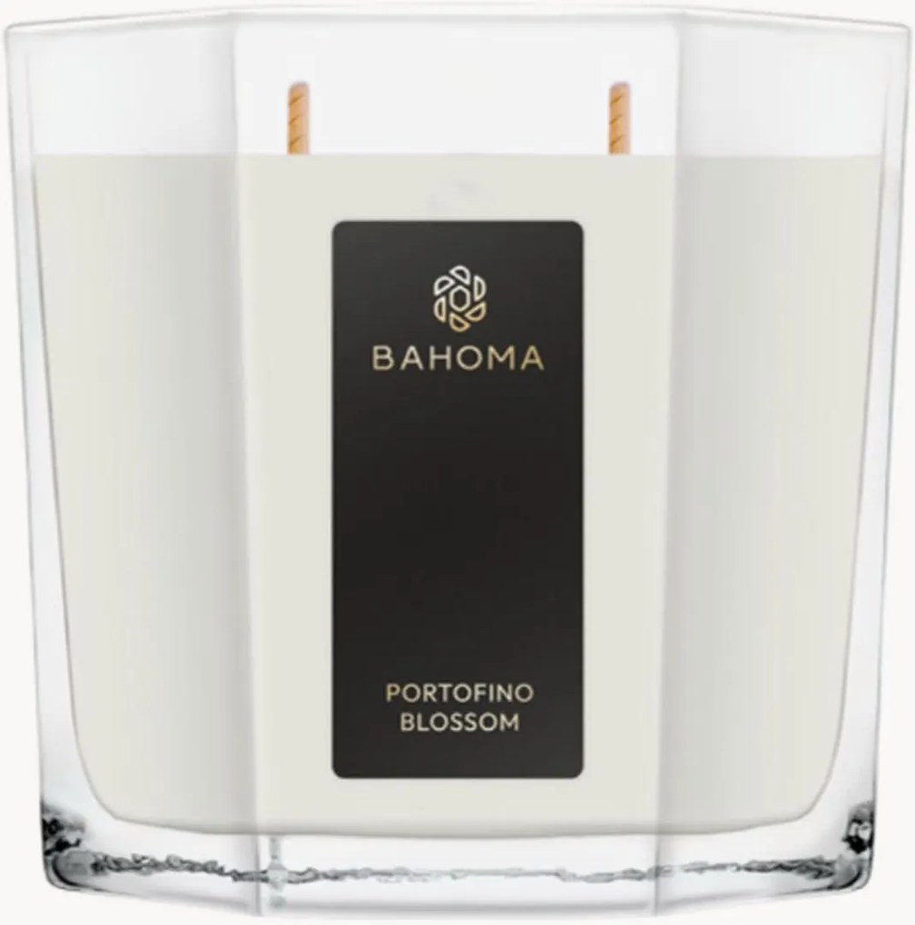 Vela perfumada com dois pavios Portofino Blossom (flor de laranjeira, frésia)