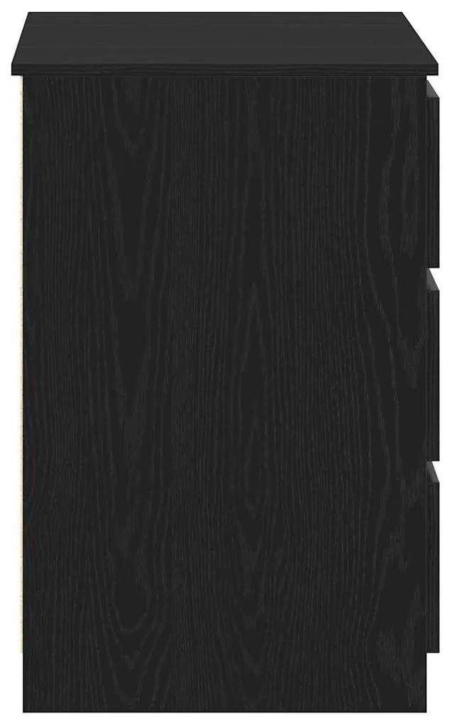 Mesas 2 pcs Madeira de Carvalho Preta 140x50x76 cm Madeira de Engenhar