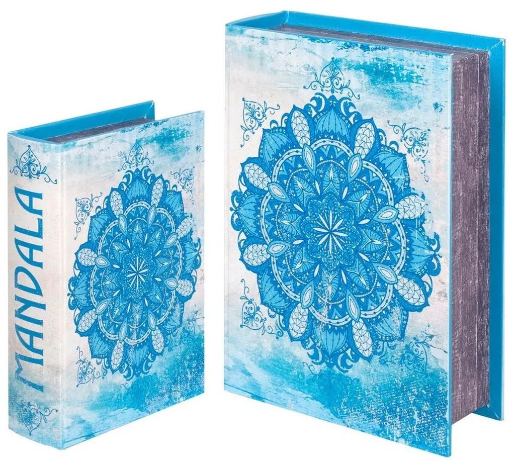 Cestos e Caixas decorativas Signes Grimalt  Mandala Book Boxes Set 2U