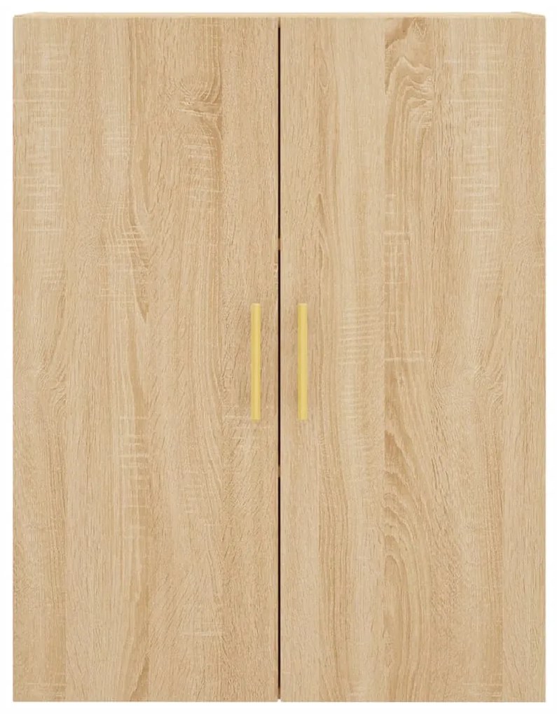 Armários de parede 2 pcs 69,5x34x90 cm carvalho sonoma