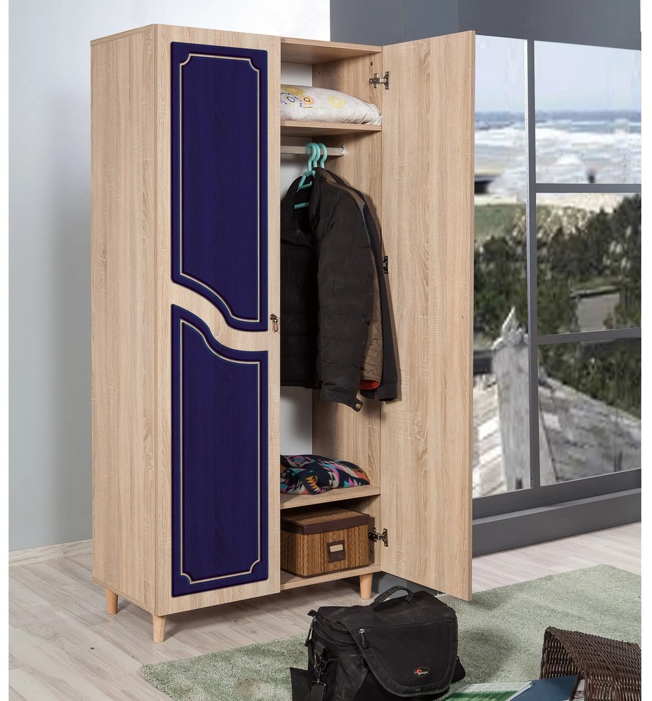 Roupeiro Stil – Carvalho Sonoma – 90x192x52 cm