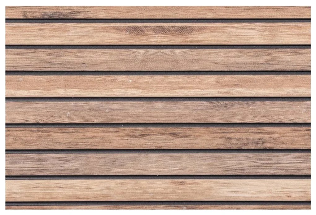 Painéis de parede 3D 5 pcs 100x50 cm EPS castanho-claro
