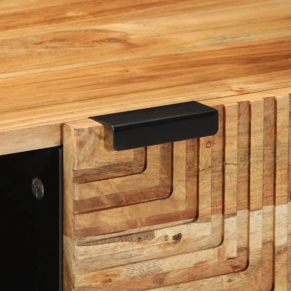 Mesa de centro vidaXL 100x54x40 cm Madeira de Acácia Sólida