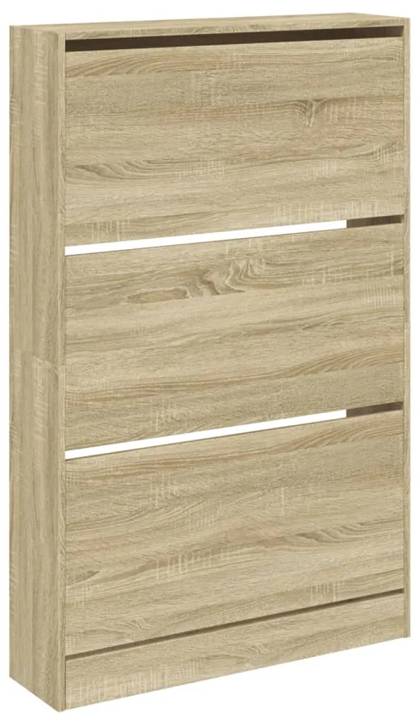 Sapateira 80x21x125,5 cm derivados de madeira carvalho sonoma