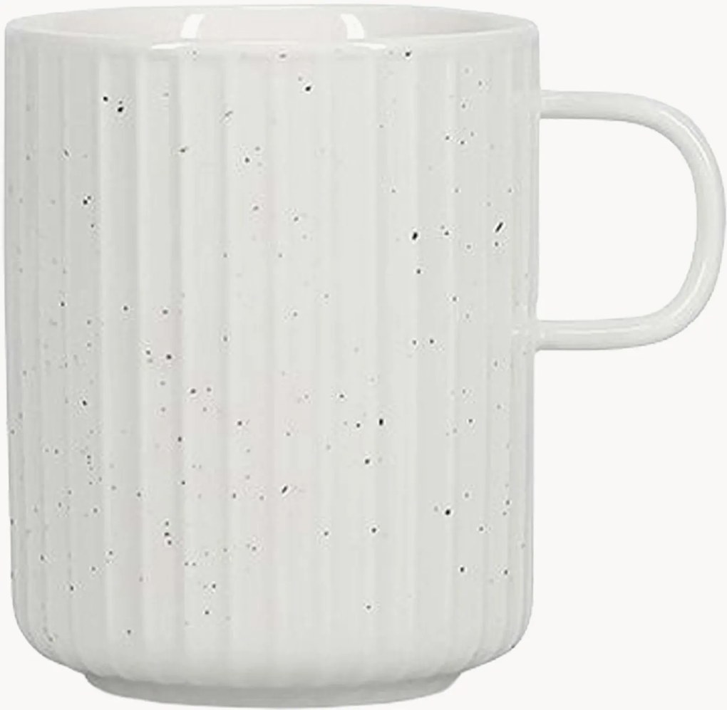 Canecas em New Bone China Ora Gloss, conjunto de 4