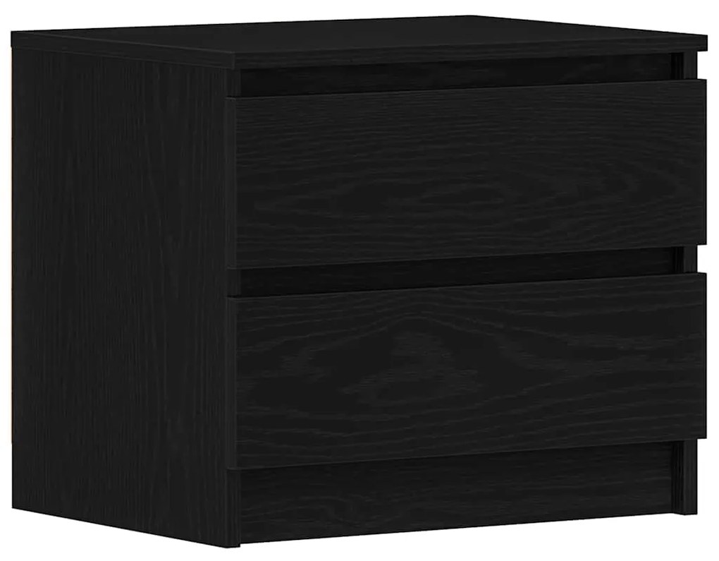 Criadouros de Canto 2 pcs Preto Carvalho 50x40x43,5 cm Madeira de Enge