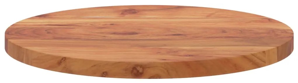 Tampo de mesa redondo Ø40x3,8 cm madeira de acácia maciça