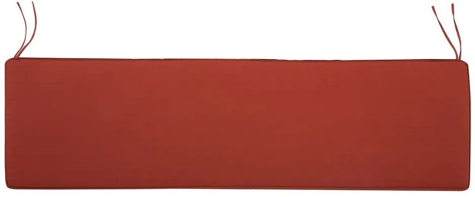 Confortável almofada terracota para banco de jardim 169 x 50 x 5 cm VIVARA  Beliani