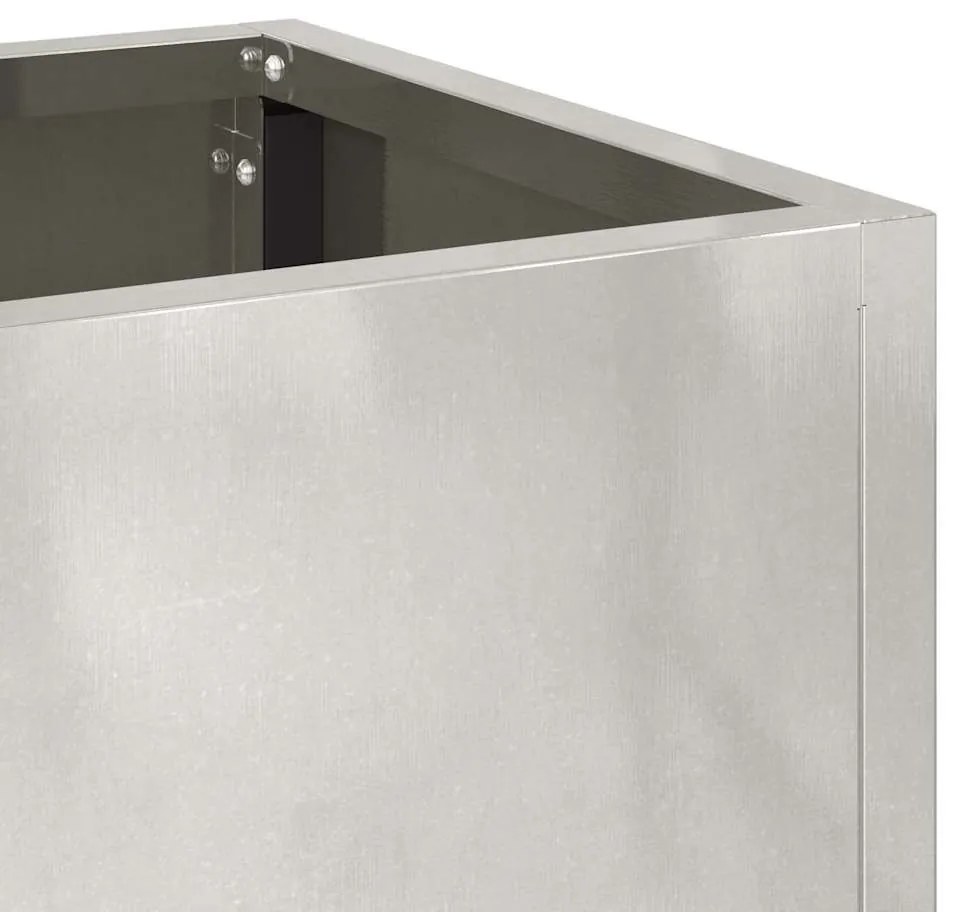 Estrutura Elevada para Jardim 100x26x82 cm Aço Inoxidável