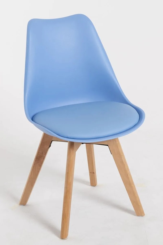 Pack 4 Cadeiras Synk Basic - Azul claro