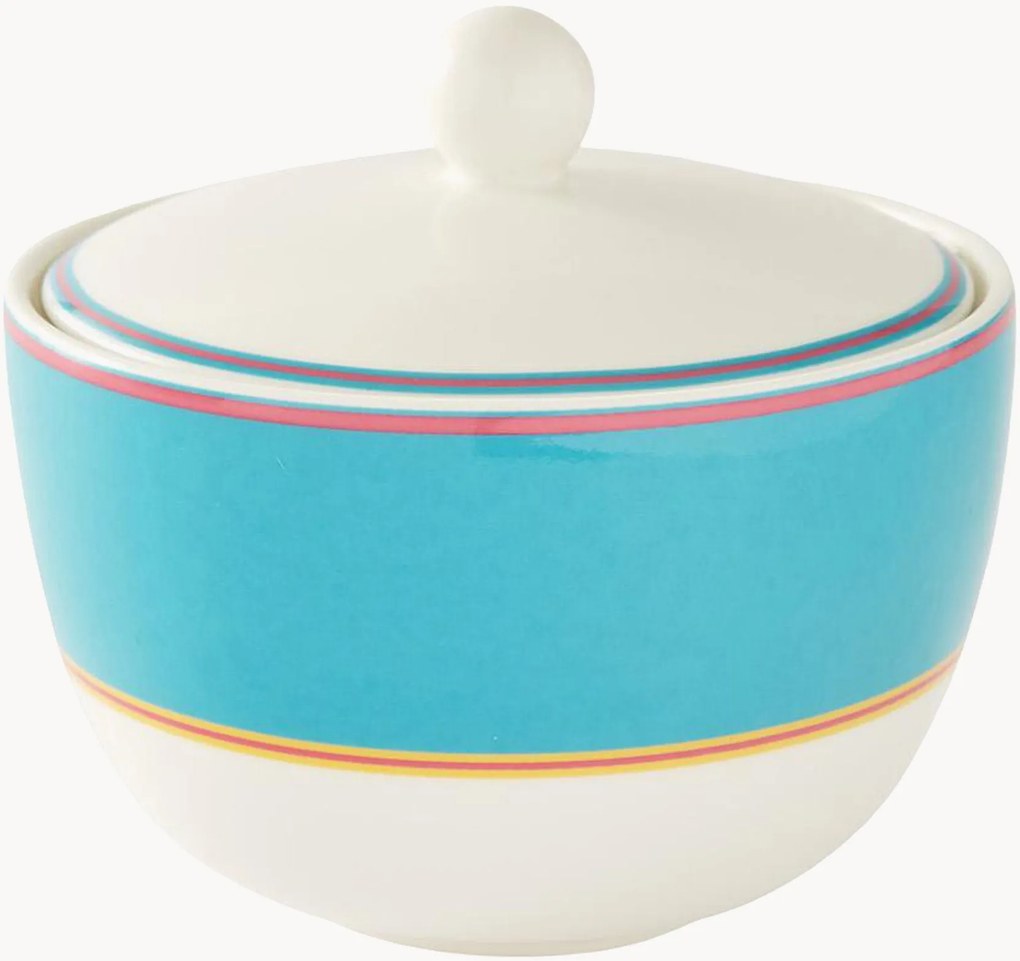Açucareiro em porcelana fine bone china Calypso
