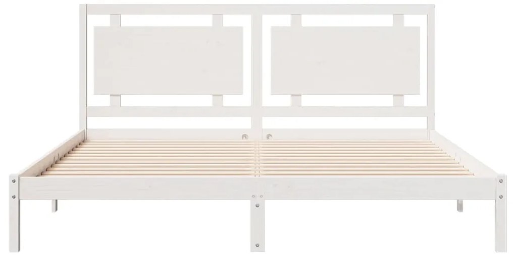 Cama extra longa sem colchão 200x220 cm madeira maciça