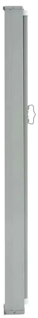 Toldo lateral retrátil para pátio 160x300 cm creme