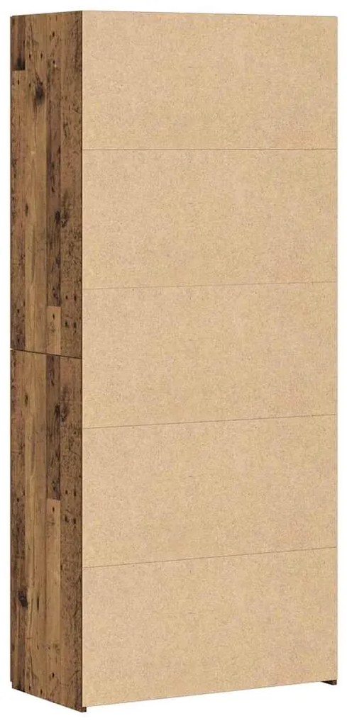 Buffet Highboard Madeira Antiga 40x42,5x185 cm Madeira Reforçada
