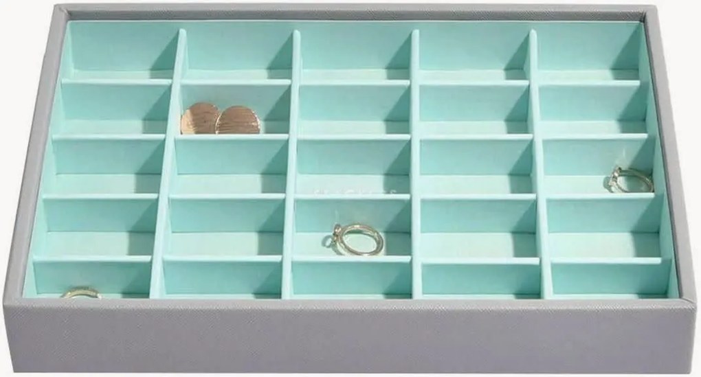 Caixa para joias Mint Grey