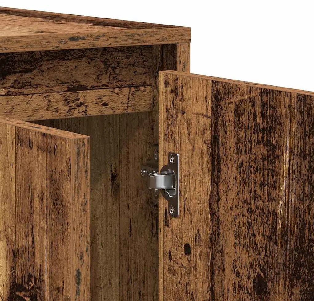 Aparador Castanho Madeira velha Madeira 120 x 41 x 75 cm Aparador