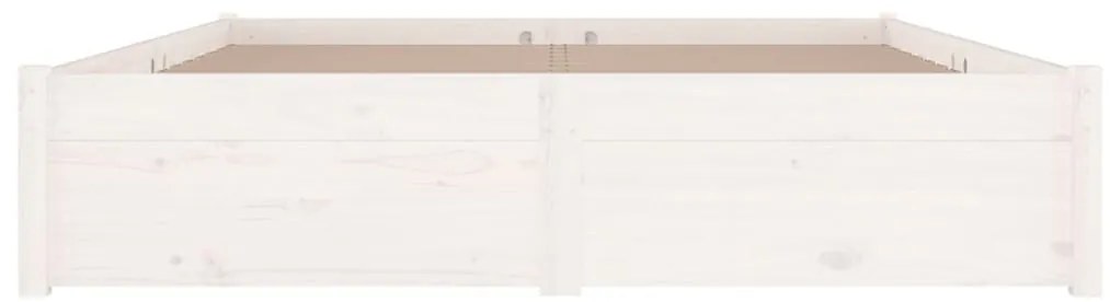 Estrutura de cama com gavetas 120x200 cm branco