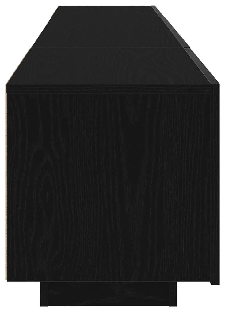 Aparador de TV vidaXL com Luzes LED em Madeira de Carvalho 180x35x40 c