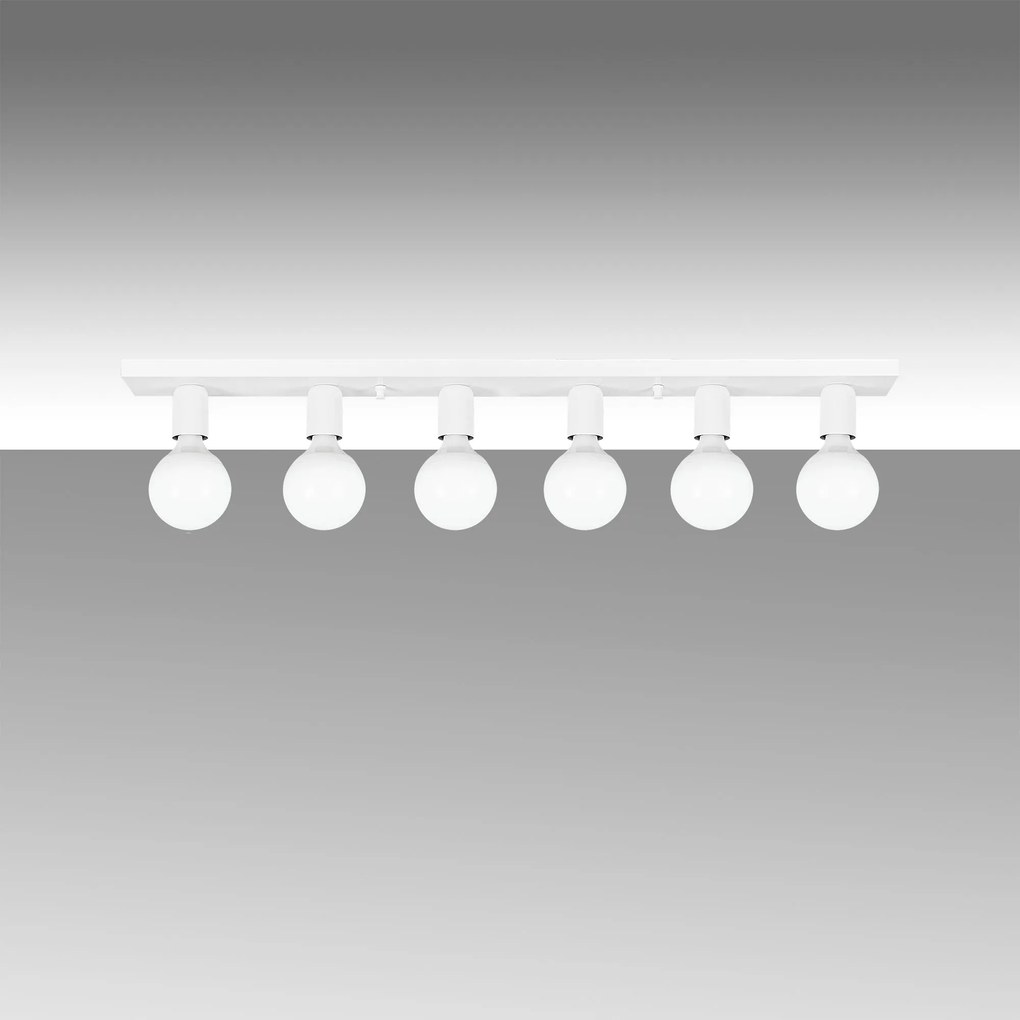 Candeeiro de Teto Mirro – Branco – 91 x 10 x 10 cm