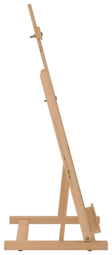 Cavalete de mesa 29,5x33x80 cm madeira de pinho maciça