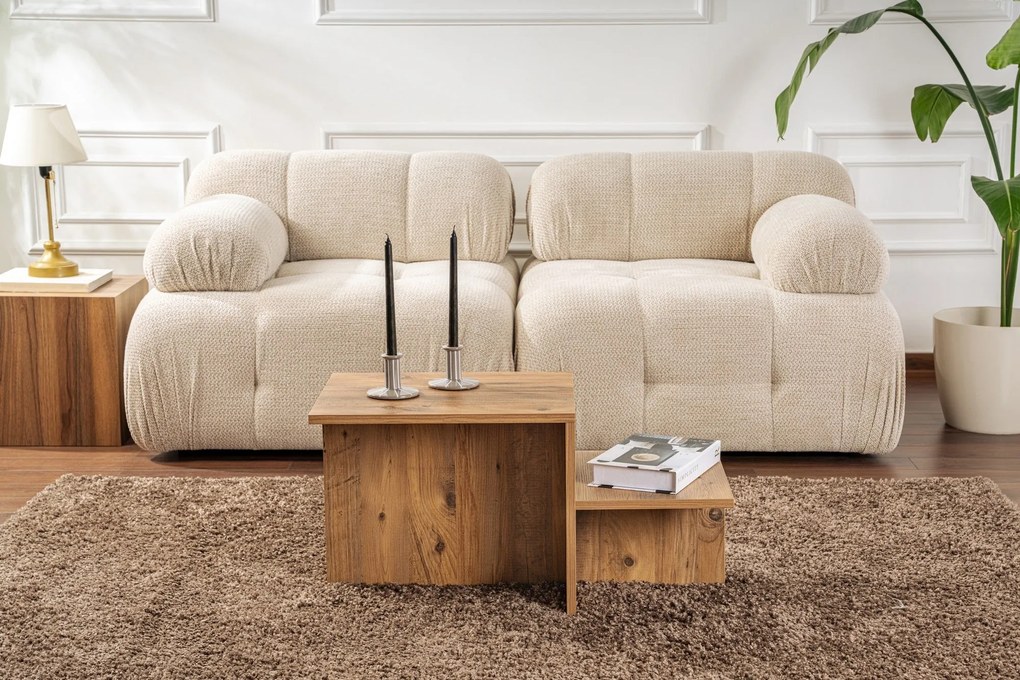 Mesa de Centro Harmony – Pinho Atlântico – 80x40x40 cm