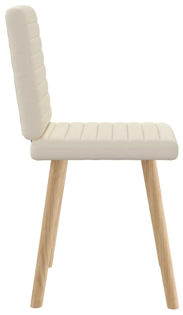 Cadeiras de jantar 2 pcs linho